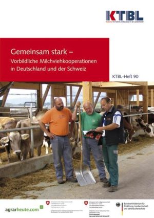 Honighäuschen (Bonn) - Eine Kooperation in der Milchviehhaltung senkt die Arbeitsbelastung und ermöglicht Betriebsleitern wettbewerbsfähig zu wirtschaften. Das Heft zum Bundeswettbewerb Landwirtschaftliches Bauen 2009/10 zeigt preisgekrönte Beispiele erfolgreicher Kooperationen.