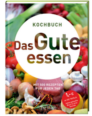 Lecker, frisch und gesund zu kochen muss nicht teuer sein. Ob Schnelles für jeden Tag, Klassiker oder Raffiniertes für Feste und Gäste: Wer sich beim Einkauf nach der Jahreszeit richtet und regionale Produkte wählt, hat stets Gutes und zugleich preiswerte Frische auf dem Tisch. Neben 500 Rezepten und pfiffigen Küchentipps zeigt dieses Buch, wie einfach man bereits beim Einkauf auf Tier- und Naturschutz achten und natürliche Ressourcen schützen kann.