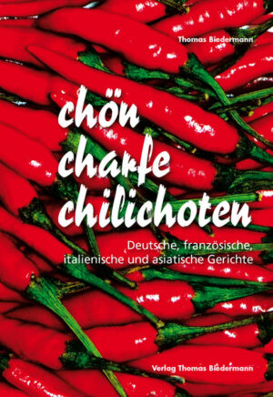 Die Rezepte zu "chön charfe chilichoten" habe ich als ambitionierter Hobbykoch in den letzten 10 Jahren zusammengestellt. Ich habe alle Gerichte selbst gekocht und probiert und meinen Gästen mindestens einmal präsentiert. Es kamen immer neue Rezeptideen auf, neue Rezepte wurden kreiert, andere wieder verworfen, und viele Gerichte wurden im Laufe der Jahre immer wieder verändert und verfeinert.Ich bin beim Kochen offen für alle Rezepte und Zutaten. Mir ist nichts bekannt, was ich ich nicht essen oder zumindest probieren würde - ausgenommen bestimmtes Junk- oder Fastfood, das ich einfach nicht runter bekomme. Mein Credo lautet: Jeden Tag etwas Frisches auf den Tisch! Aus frischen Zutaten frisch zubereitet. Und so wenig wie möglich fertige Kost aus Konserven oder Tüten. Jedes Mal, wenn ich aus eigener Faulheit doch zu so etwas greife, sagt mir dann mein Magen am Abend, warum ich das nicht hätte tun sollen und ich doch die Zeit hätte aufbringen sollen, Frisches zuzubereiten.Beim Kochen setze ich mir (fast) keine Grenzen. Deshalb haben sich im Laufe der Jahre Rezepte aus den unterschiedlichsten, regionalen Küchen angesammelt: Aus Deutschland, Frankreich, Italien und natürlich Asien - meine bevorzugte kulinarische Region. Asiaten verfeinern - auch aus gesundheitlichen Aspekten - ihre Gerichte gern mit viel Knoblauch und viel Chili. Das inspirierte mich zum Titel des Buchs, auch wenn nicht jedes Gericht mit Chili zubereitet wird. Ich stimme aber dem Credo der Chinesen zu: Sie essen alles, was vier Füße hat - außer den Esstisch! Ich wünsche Ihnen viel Freude und Gaumenschmaus beim Kochen der Gerichte und natürlich guten Appetit!