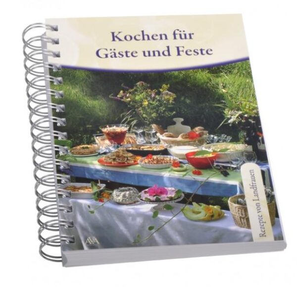 Kochbuch „Kochen für Gäste und Feste“ Feste sollten gefeiert werden, wie sie fallen, und Anlässe dafür finden sich bekanntlich immer. Eine Auswahl von tollen Rezepten für kleine und große Feste finden sich in dem Kochbuch „Kochen für Gäste und Feste“ vom AVA-Agrar Verlag Allgäu: Landfrauen aus dem Allgäu haben wieder einmal in ihren Schatzkästchen gekramt und das Beste daraus verraten. Pfiffige und raffinierte Kochrezepte aus dem Allgäu wurden hierbei ebenso zu Tage gefördert wie Leckeres, das schnell geht und nicht viel Arbeit macht. Viel Freude beim Nachkochen – für schöne Feste mit netten Gästen! Kochen für Gäste und Feste 14,8 x 21cm durchgehend farbig bebildert Spiralbindung 255 Seiten Artikel-Nr.: 0247