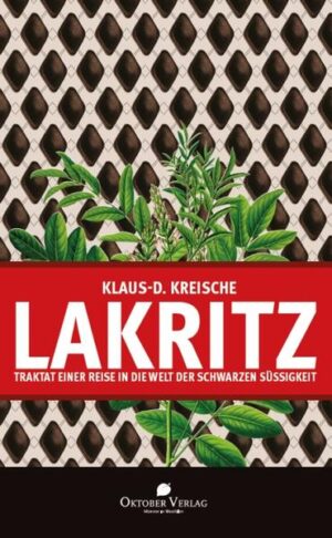 Unterhaltsame Wissens-Szenarien wie der Lakritz-Äquator, der Deutschland zwischen Norden und Süden in zwei Hälften teilt, die ›Mär‹ vom Ochsenblut als geschmacksgebende Ingredienz oder die männliche Angst vor Impotenz prägen ebenso das Bild von Lakritz wie dessen Vereinnahmung durch eine bekannte Süßwarenfabrik, die der schwarzen Süßigkeit durch geschicktes Marketing ihren Stempel aufdrückte. Zwar ist das ›schwarze Gold‹ in den letzten Jahren ein populäres Thema in den Medien geworden, und der Lakritz-Rohstoff Süßholz wurde 2012 von der Universität Würzburg zur ›Arzneipflanze des Jahres‹ erklärt, doch blieben bis zum vorliegenden Buch viele Fragen offen. Diesen geht Klaus-D. Kreische in seinem ›Traktat‹ nach und untersucht die Population und Verbreitung der Süßholzpflanze seit der Antike sowie die verschiedenen Verarbeitungs- und Verwendungsmöglichkeiten des Rohstoffs, und zeichnet dann den kulturgeschichtlichen Weg von der bitteren Medizin zum süßen Lakritz-Konfekt nach. Das vielseitige Buch eignet sich nicht nur für Lakritz-Liebhaber.