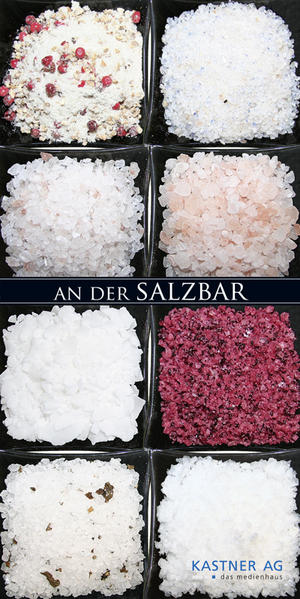 Im Dezember ist die Broschüre "An der Salzbar" erschienen: sie bringt Einblicke in die Gewinnung durch die weltweit berühmtesten Lieferanten, die aktuelle Salzheilkunde, Signifikantes aus der Salzhistorie und Bonmots/Hintergründiges/-sinniges für den Salz-Smalltalk, z. B. warum Salz glücklich macht. "An der Salzbar" ist erhältlich im Online-Buchshop Honighäuschen.