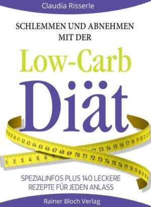 Schlemmen und abnehmen mit der Low-Carb-Diät Spezialinfos plus 140 leckere Rezepte für jeden Anlass Sie sind gerade dabei, den einfachsten Weg zu entdecken, Ihre überflüssigen Pfunde ein für alle Mal los zu werden und endlich das Leben zu leben, von dem Sie schon immer geträumt haben. Sie lesen in dem Buch: - was eine Low-Carb-Diät ist - Sie werden die Vorteile einer Low-Carb-Diät entdecken - Sie lernen praktische Tipps kennen, wie man eine Low-Carb-Diät startet - ob Low-Carb-Diäten ungefährlich sind. - 40 leckere Rezepte und vieles, vieles mehr Werden Sie wieder fit und attraktiv - weg mit dem Speck Die Low - Carb - Diät ist die Lösung für Ihr Problem! Sie erfahren alles über eine dauerhaft verträgliche Ernährungsform, mit der Sie stetig abnehmen und Ihr Gewicht dann halten können. Lernen Sie die Vorzüge kennen und vermeiden Sie oft unterschätzte Fehler. Wie das geht, lesen Sie in dem Taschenbuch von Claudia Risserle. Wenn die Ratschläge konsequent befolgt werden verschwindet ihr Körperfett langsam aber sicher. Sie fühlen sich besser, agiler und werden aktiver. Low - Carb ist ein Ernährungskonzept. Konkret: Der Anteil der Kohlenhydrate (Brot, Kartoffeln, Nudeln etc.) in den Mahlzeiten wird reduziert bzw. ganz weggelassen. Diese Ernährungsform ist z.B. bei Sportlern sehr beliebt. Sie unterstützt sogar Therapien bei Krebs, Demenz und Diabetes. Es geht nicht um das Vermeiden von Kohlenhydraten, was kaum möglich ist, sondern nur eine dauerhafte Reduktion. Es gibt auch radikale Formen dieses Ernährungskonzeptes, die wir aber nicht empfehlen. In dem neuen Taschenbuch von Claudia Risserle "Schlemmen und abnehmen mit der Low-Carb-Diät" sind, um Ihnen den Einstieg zu erleichtern, über 140 leckere Rezepte integriert.. Dabei handelt es sich um Gerichte mit alltäglichen Zutaten, die Sie ohne Vorkenntnisse leicht zubereiten können. Keine Angst: Wir schweben nicht in den Wolken der Gourmet - Köche. Die Zutaten kosten nicht mehr Geld als Ihre derzeitigen Lebensmittel. Die Erstellung ist auf jeden Fall mit bescheidenen Mitteln möglich. Low-Carb muss nicht viel Geld kosten und Sie müssen auch nicht unbedingt viel Fleisch essen. Schmackhafte Gerichte, Desserts und Snacks erhalten den Spaß am Essen und ermöglichen so eine dauerhafte Ernährungsumstellung. Die Lebensqualität wird somit gesteigert und das richtige Essen erscheint nicht karg, sondern vielfältig, frisch und ursprünglich. Dauerhafter Erfolg - keine Jojo - Effekte. Radikale Diäten nützen Ihnen nichts. Im Gegenteil: Durch den bekannten Jojo - Effekt nehmen Sie schneller zu und steigern Ihr Gewicht wieder. Und: Kurzfristige Erfolge werden immer wieder in Niederlagen enden. Mit der Low-Carb-Diät erhalten Sie eine erprobte Ernährungsstrategie,welche Diäten für immer überflüssig machen wird. Sie werden sich nie wieder mit anderen Diäten beschäftigen müssen! Inhaltsverzeichnis - Vorwort - Das sollten Sie auch wissen - Wieso wird unsere Bevölkerung immer dicker? - Was ist eine Low-Carb-Diät? - Die Vorteile einer Low-Carb-Diät - Wie sicher ist eine Low-Carb-Diät? - Vegetarier und Low-Carb - geht das? - Low-Carb-Ernährung muss nicht teuer sein - Richtig einkaufen - gewusst wie - Essen im Restaurant bei einer Low-Carb-Diät - Die häufigsten 8 Fehler bei einer Low-Carb-Diät - 10 Tipps für Ihren Erfolg - Die Einhaltung der Low-Carb-Diät in 7 Schritten - Ihre Motivation - die wichtigste Voraussetzung für Ihren Erfolg - Der richtige Zeitpunkt - Lebensmittelliste - Gemüse - Obst - Nüsse und Samen - Getreide - Milchprodukte - Fleisch, Fisch, Wurst - Getränke - Sonstige - Frühstück - Smoothies - Zwischenmahlzeiten von süß bis herzhaft - Suppen - Gemüsegerichte - Hauptgerichte mit Fisch - Hauptgerichte mit Fleisch - Beilagen - Salate - Rezeptregister - Hinweise für den Leser