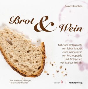 Brot und Wein sind Geschenke des Himmels und der Erde. Brot ist das Kulturgut mit Kruste, Wein ist das Kulturgut mit Geist. Brot und Wein - wer sonst als sie -sind weit mehr als nur Lebensmittel, sind Mittel zum Leben. Es ist kein Wortspiel nur, sondern ein klares Bekenntnis, wenn die Winzer feststellen: „Wein ist unser tägliches Brot.“ Und der Bäcker? Er weiß: „Der Mensch lebt nicht vom Brot allein …“ Das Buch Brot&Wein schafft eine Begegnung von Brot und Wein, denn kaum eine Verbindung ist so elementar wie Brot und Wein. Brot und Wein Brot können eine wunderbare kulinarische Partnerschaft bilden. Brot und Wein harmonieren auf einzigartige Weise, wenn sie - natürlich nach eigenem Empfinden - entsprechend kombiniert werden. Welch ein Genuss, welch ein Geschmackserlebnis, welch eine Fülle an Überraschungen! Das Buch versucht, das Brot dem Wein und den Wein dem Brot zuzuordnen, das heißt, die Fragen zu beantworten: Welcher Wein passt perfekt zu welchem Brot? Welches Brot ist der richtige Aromen-Partner zu welchem Wein? Ein knuspriges Stück Schwarzbrot isst man am besten zu …… einem Glas Trollinger oder Lemberger oder Spätburgunder? Oder doch zu einem fruchtigen Riesling? Auf der Suche nach der idealen Paarung wird dann eine Kombination von Brot und Wein gelingen, wenn der Wein mit Brot (noch) besser schmeckt als allein. Brot und Wein sind kostbare Produkte handwerklichen Könnens und leidenschaftlichen Einsatzes im Weinberg und Weinkeller wie in der Mühle und in der Backstube. Das Buch Brot&Wein ist deshalb auch eine Liebeserklärung an das Handwerk der Bäcker und der Winzer. Denn Backen und Weinmachen sind eine große Kunst.