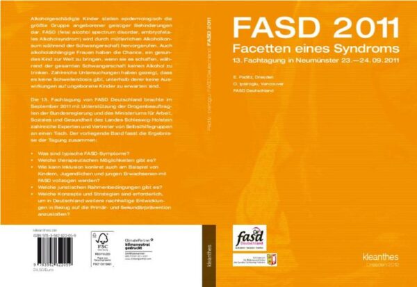 Honighäuschen (Bonn) - Aktuelles Kompendium mit hohem Praxisbezug (Zielgruppen) 20 Text- und Bildautoren aus Deutschland, Kanada und Schweden stellen in 18 Beiträgen aktuelle Ergebnisse zum Thema FASD vor (FASD = Fetal Alcohol Spectrum Disorder, fetale Alkoholspektrum-Störungen). Das Kompendium liefert aktuelles und praxisbezogenes Informationsmaterial für Eltern, Pflege - und Adoptiveltern, Ärzte, Psycho-, Physio- und Ergotherapeuten, Lehrer und Berufsausbilder, Jugendämter sowie für Kosten- und Bildungsträger, das durch Fallbeispiele und Hinweise auf weiterführende Informationsquellen ergänzt wird. Epidemiologie und Forcierung der Diagnostik Die Drogenbeauftragte der Bundesregierung Mechthild Dykmans weist in ihrem Grußwort auf die erschreckende Tatsache (hin), dass in Deutschland Alkoholkonsum eine der größten vermeidbaren Gefahren für die Entwicklung des ungeborenen Lebens ist. Sie plädiert für 0,00 Promille in der Schwangerschaft und in der Stillzeit. In Deutschland werden Jahr für Jahr ca. 3.300 Kinder mit FASD geboren. Etwa 33.000 ein- bis 10jährige Kinder mit FASD leben zur Zeit in Deutschland. Die Diagnose wird bisher aber nur bei 0,3-16,4% der Patienten gestellt, obwohl aus Deutschland bereits seit 1974 in kasuistischen Beiträgen bzw. in Fallserien u.a. durch Hans-Ludwig Spohr, Hermann Löser, Frank Majewski und Hans-Christoph Steinhausen über mehr als 600 Patienten berichtet wurde. Deshalb werden ausführliche Hinweise präsentiert, wie die Diagnose FASD gestellt werden kann und wie die Herausforderungen in Diagnostik und Therapie gemeistert werden können. FASD in Schule und Beruf Alkohol während der Schwangerschaft führt zu Störungen zahlreicher Strukturen des zentralen Nervensystems. 25% der Menschen mit FASD haben nach Angaben von Reinhold Feldmann und Mitarb. keinen Schulabschluss. 46% der betroffenen Frauen arbeiten in einer Werkstatt für behinderte Menschen, während dies nur bei 20% der betroffenen Männer der Fall war. Demgegenüber waren 40% der Männer, aber nur 9% der Frauen mit FASD berufstätig. Medizinische, psychologische und juristische Lösungsansätze Psychologische Untersuchungen zeigen, dass die Alltagskompetenzen von Kindern mit FASD durch Informations- und Übungsmaterialien mit Bildern signifikant erhöht werden können. Die Rechtsanwältin Gila Schindler aus Heidelberg und Berlin kommt nach der Analyse bisheriger Regelungen zu dem Ergebnis, dass der Zugang zu Leistungen aus dem Sozialgesetzbuch VIII (Jugendhilfe) und SGB XI (Pflege- und Krankenkassen) in die Gesamtverantwortung der Kinder- und Jugendhilfe überführt werden sollte, um unnötige und ineffiziente Zuständigkeitsstreitigkeiten zu beseitigen. Aus Kanada wird ein ganzheitlich orientiertes Versorgungsmodell vorgestellt, in dem medizinische Aspekte mit Ergebnissen der Lebensqualitätsforschung und den zunehmend auch in Europa diskutierten Advocacy-Modellen verbunden werden. Advocacy bezieht Patienten von vornherein in einen partnerschaftlichen Dialog ein, erläutert Osman S. Ipsiroglu aus der Universität Vancouver. Diagnostische Fragebögen und ein dreistufiges Curriculum konkretisieren diese Überlegungen. In gleicher Weise liefert Ekkehart Paditz aus Dresden 12 Praxistipps zur Bewältigung und Prävention der oft gravierenden Schlafstörungen bei Menschen mit FASD, die bei FASD bis zu 10fach häufiger als bei Kindern ohne FASD auftreten. Eine To-do-Liste mit Hinweisen zu Symptomen, die auf Schlafstörungen hinweisen können sowie Tabellen über den Kenntnisstand zu Melatonin sowie über Möglichkeiten und Grenzen des Einsatzes von Medikamenten bei FASD-assoziierten Schlafstörungen sind in diesem praxisorientierten Überblick ebenfalls zu finden. Prävention Der Hinweis auf den griffigen Präventionsflyer der Drogenbeauftragten der Bundesregierung und auf das älteste Alkoholenhaltungsgebot während der Schwangerschaft (Du wirst schwanger werden, darum trinke von nun an keinen Wein, Buch der Richter 13,3) illustrieren, dass die FASD-Primärprävention in Deutschland noch vor großen Herausforderungen steht, zumal in Südafrika und in Australien nachgewiesen werden konnte, dass man alkoholgefährdete Frauen erreichen und auf diesem Wege zu einer deutlichen Senkung der FASD-Häufigkeit beitragen kann.