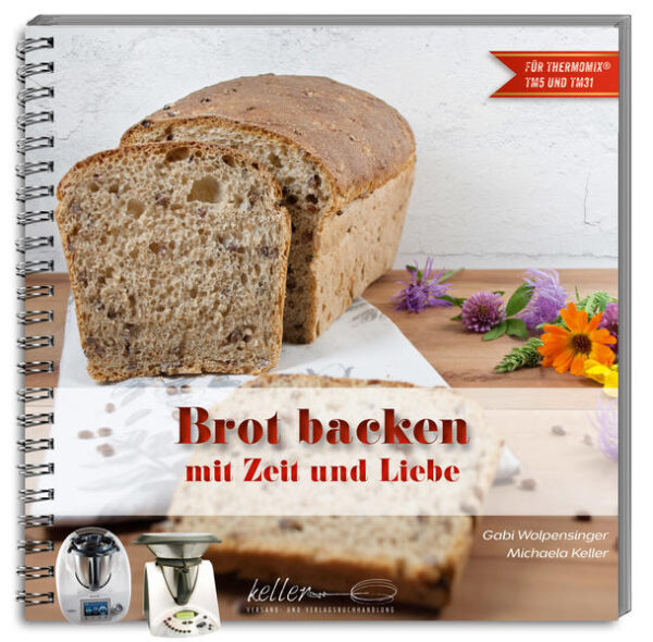 Wie bäckt man ein gutes und schmackhaftes Brot mit wenig Aufwand? Die Zutaten sind kein Geheimnis: Wasser, Mehl, Hefe, Salz und Zeit. Auch Berufstätige können mit wenig Aufwand das Brotbacken in den Alltag integrieren. Mit unseren Rezepten können Sie ein gesundes Brot ohne Zusätze für Ihre Familie selber backen. Die Teigzubereitung mit Sauerteig und die Ruhezeiten sind der Grund für den unvergleichlichen Geschmack. In dem Einführungsteil wird das Ansetzen und die Pflege von Sauerteig Schritt-für-Schritt erklärt, damit auch Anfänger eine sichere Anleitung an die Hand erhalten. Viele Tipps zum Backen mit Hefe und Sauerteig runden das Buch ab. Alle Vollkorn-, Misch- und Roggenteige bereiten Sie mit dem Thermomix® TM5 oder TM31 zu. Auch duftende Baguettes und große Brötchenvielfalt fehlen nicht. Alle Rezepte sind mit Fotos und die wichtigen Arbeitsschritte sind mit Hilfe von Fotos erklärt. Backen Sie mit uns und überraschen Sie Ihre Liebsten mit einem selbstgebackenen, duftenden Brotlaib oder mit knusprigen Baguettes.