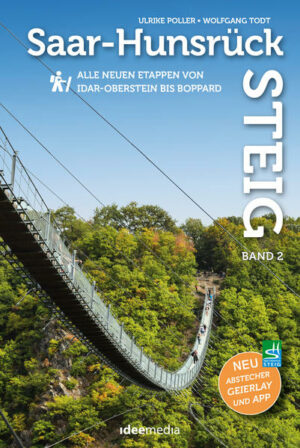 Der Saar-Hunsrück-Steig gilt als einer der landschaftlich schönsten und abwechslungsreichsten Premium-Wanderwege Deutschlands. Mit der spektakulären 360 Meter langen Hängeseilbrücke an der Geierlay