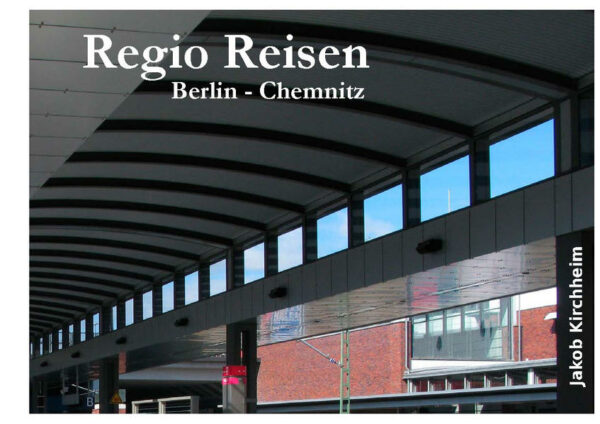 Regio Reisen Berlin - Chemnitz knüpft an die vier bisher publizierten Bücher zu Regionalzug-Reisen zwischen Berlin und München an. In diesem Fall geht die Reise von Berlin Gesundbrunnen über den Umsteigebahnhof Elsterwerda nach Chemnitz. Zwei Reisen