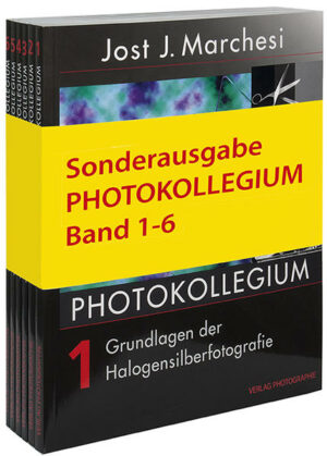 Honighäuschen (Bonn) - 6bändiges Werk Photokollegium, eingeschweißt. Ideal geeignet für die Fotografieausbildung. Auch empfehlenswert als Lehrgang für das Selbststudium, zum Beispiel für Seiteneinsteiger in die professionelle Fotografie. "Photokollegium" ist mit einer Gesamtauflage von über 550.000 Exemplaren das anerkannte Standardwerk für die Fotografieausbildung.