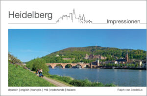 In dem kleinen mehrsprachigen Bildband Heidelberg Impressionen werden die wichtigsten und schönsten Sehenswürdigkeiten