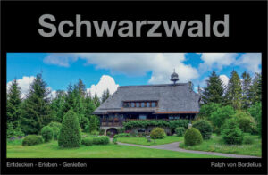 Ein Schwarzwald Reiseführer für besondere Ansprüche. Es werden auf je einer Doppelseite 66 besonders lohnenswerte und schöne Ziele im Schwarzwald präsentiert. Die ansprechenden Farbfotografien wurden zu 100% vom Autor