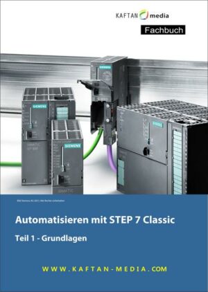 Honighäuschen (Bonn) - Es werden in diesem Buch die Hardware-Komponenten des Automatisierungssystems S7-300 der Firma Siemens vorgestellt und dessen Konfiguration und Parametrierung beschrieben. Eine fundierte Einführung in STEP 7 Classic veranschaulicht die Grundlagen der Programmierung und Fehlersuche. Anfänger erfahren die Grundlagen der Automatisierungstechnik mit SIMATIC S7-300. Alle Vorgänge zur Programmierung der SIMATIC S7-300 werden exakt aufgezeigt und sind vom Leichten zum Schweren aufgebaut und für den Einsatz in Berufsschulen, Technikerschulen, Meisterschulen, allgem. Bildungseinrichtungen usw. aber auch für das Selbststudium sehr gut geeignet. Alle Kapitel auf einen Blick 1. Grundlagen der SPS 2. Hardware SIMATIC S7 3. Programmiersprachen 4. Projektierungssoftware STEP 7 5. Programmbearbeitung 6. Testfunktion 7. Speicherfunktionen 8. Zeitfunktionen 9. Zählfunktionen 10. Übertragungs-/Vergleichsfunktionen 11. Betriebszustände 12. Programme sichern 13. Praktikum 14. Musterlösungen der Übungsbeispiele