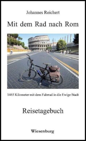 Mit dem Rad nach Rom ist ein authentisches Reisetagebuch. Der Autor startet in Süddeutschland und radelt in zwei Etappen à zwei Wochen 1465 Kilometer über die Alpen nach Rom. Pro Tag erfährt der Leser die Erlebnisse