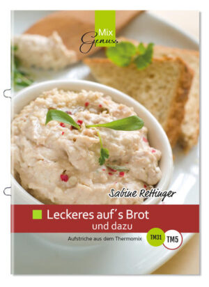 Jetzt kommt Abwechslung auf´s Brot! In diesem Heft finden Sie leckere und ausgefallene Rezepte rund um´s Thema Aufstriche aus dem Thermomix. Egal ob selbstgemachte Butter, würzige Tomatenpaste, feiner Puten-Ei-Aufstrich oder süßes Johannisbeer-Gelee. Hier ist für jeden Geschmack etwas dabei! Sabine Rettinger verrät Ihre ganz persönlichen Tipps & Tricks zur Herstellung dieser feinen Köstlichkeiten! Format: DIN A5, 32 Seiten mit vielen schönen Bildern