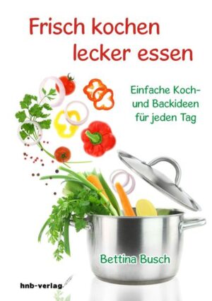 Frisch kochen kann so einfach und lecker zugleich sein. Von der Hausfrau für die Hausfrau präsentiert dieses Buch eine alltagstaugliche, einfache und abwechslungsreiche Küche mit frischen Zutaten - ohne Fertigprodukte aus der Packung oder der Tüte. Von einfachen Grundrezepten für Suppen, Saucen und Gewürze über Fleisch-, Nudel-, Gemüsegerichte und Aufläufe bis hin zu süßen Hauptgerichten und Desserts sowie einfachen Kuchen: Hier finden sowohl Kochneulinge als auch etwas erfahrenere Hausfrauen und -männer zahlreiche Rezeptideen und hilfreiche Zubereitungstipps.