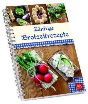 Rezeptbuch "Zünftige Brotzeitrezepte" Brotzeit ist die schönste Zeit! Der Meinung sind alle, die im Allgäu aufgewachsen sind und hier leben. Jeder kennt und schätzt sie, die Brotzeit. Sie muss deftig und würzig sein. Dazu gehört Fleisch, Wurst, Käse, Zwiebeln und frisches Brot. Der heimische Rettich und die Radieschen passen ebenso dazu wie Schnittlauch und Petersilie. Die Brotzeit und das Allgäu gehören zusammen wie Berge und Seen und sie ist ein wichtiger Bestandteil unserer Tradition. Dies haben wir im AVA-Verlag zum Anlass genommen, einen Rezeptaufruf zu starten. Wir sind von Rezepten, Ideen und Tipps überhäuft worden. Aus all’ diesen Einsendungen ist nun dieses kompakte Rezeptbüchlein der besonderen Art entstanden. Jedes der abgedruckten Rezepte wurde ausgewählt, nachgemacht, probiert und fotografiert. Zünftige Brotzeitrezepte - liebevolle Rezepte für die schönsten Stunden des Tages. so schmeckt Tradition! Zünftige Brotzeitrezepte 12 x 18cm durchgehend farbig bebildert Spiralbindung 96 Seiten Artikel-Nr.: 0223 Preis: 9,95 €