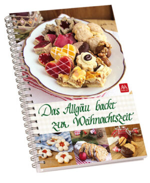 Das Allgäu backt zur Weihnachtszeit Köstliche Plätzchen, Pralinen, Gebäck und Weihnachtstorten - gesammelte Lieblingsrezepte aus den Backstuben von Allgäuer Landfrauen. Feine Orangenplätzchen, süße Marzipan-Nüssli, fruchtige Aprikosenhäppchen, zarte Pralinen, leckeres Stollenkonfekt und himmlische Weihnachtstorten - was wäre Weihnachten ohne Plätzchen? Mit dem Backbuch „Das Allgäu backt zur Weihnachtszeit“ statten Sie Ihre Weihnachtsbäckerei perfekt aus. Das Buch enthält beliebte Klassiker, die auf keinem Teller fehlen dürfen. Die Knusprigen mit Nuss und Schokolade und die Fruchtig-feinen zum Kaffee, Pralinen und Köstlichkeiten für besondere Momente und vorweihnachtliche Kuchen- und Tortenträume. Über 100 Rezepte und zahlreiche Tipps und Tricks, die das Backen und Genießen zum Vergnügen machen.