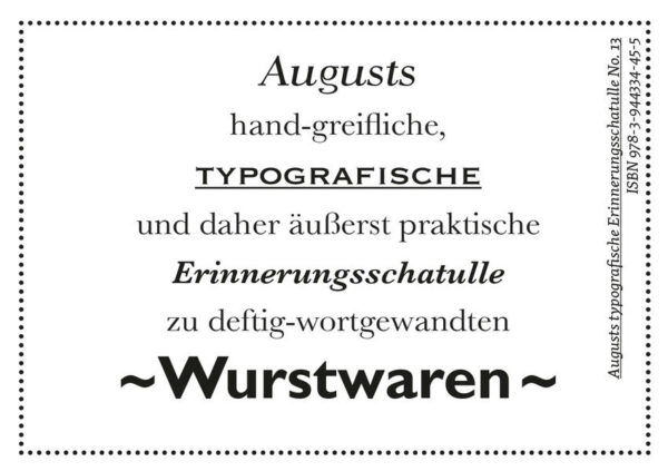 Schrift und Typografie beleben Landschaften und verleihen Städten und deren kulturellen Phänomenen erst ihren ganz eigenen