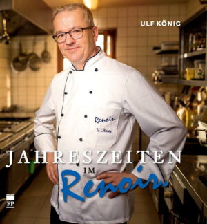 Ulf König leitet als Koch seit 2013 die Geschicke der französisch geprägten Küche mit mediterranem Einschlag in dem kleinen, aber feinen Restaurant Renoir im vogtländischen Schnarrtanne. Er setzt auf erstklassige, frische, saisonale Produktvielfalt. In seinem edlen Kochbuch Jahreszeiten im Renoir stellt er zu jeder Saison ein passendes Menü vor - so beschrieben und aufbereitet, dass es jede Leserin und jeder Leser selbst nachkochen kann - von der Ziegenfrischkäse-Bärlauch-Terrine über Rehrücken unter Steinpilzkruste bis zum Sommerbeerengratin mit Joghurteis. "Jahreszeiten im Renoir" ist erhältlich im Online-Buchshop Honighäuschen.