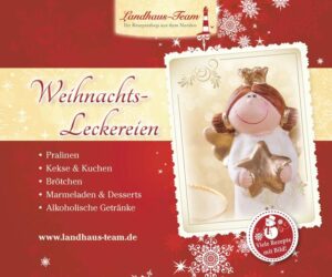 Alle Jahre wieder kehrt eine ganz besondere Gemütlichkeit in unsere Wohnzimmer ein. Dann wünscht man sich Kerzenlicht und den Duft von Mandarinen, Zimt und Lebkuchen. Verwöhnen Sie sich und Ihre Familie mit weihnachtlichen Köstlichkeiten der besonderen Art. Als fleißiger Helfer steht Ihnen Ihr Thermomix zur Seite.