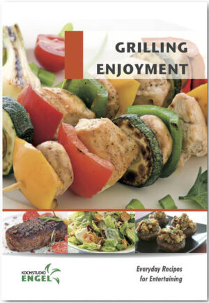 Recipe booklet "Grilling Enjoyments" for the Thermomix: - its for Thermomix TM6 - TM5 and for Thermomix TM31 - High quality offset printing in color - DinA5-position stapling with 60 pages - No original Vorwerk