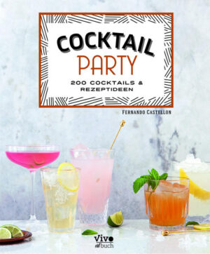 Was gibt es Schöneres als eine fröhliche Party? Da dürfen eisgekühlte Cocktails und klassische Drinks wie Martini dry oder Campari Orange natürlich nicht fehlen! In diesem Buch erfahren Sie, wie Sie aus Rum, Whisky & Co. fantastische Cocktailkreationen zaubern können. Egal ob Klassiker oder originelle Neukreation - schlüpfen Sie einen Abend lang in die Rolle eines Barkeepers und begeistern Sie Ihre Gäste und Freunde. Jedes Kapitel enthält darüber hinaus Rezepte für süße und salzige Häppchen, die perfekt zu Ihren Cocktails passen. Cocktails liegen voll im Trend! Und ein guter Cocktail muss nicht kompliziert sein. Jede einzelne Zutat hat eine wichtige Rolle und je hochwertiger Ihre Zutaten sind, desto besser wird das Endergebnis.