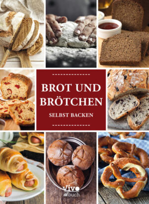 Wenn der verlockende Duft von frisch gebackenem Brot durchs Haus weht, man ganz nach Geschmack mit Zutaten und Gewürzen experimentieren kann und weiß, welche Inhaltsstoffe verwendet sind – was gibt es Köstlicheres! Immer mehr Menschen backen deshalb Brot und Brötchen selbst. Verschiedene Mehle sowie abwechslungsreiche Zusätze wie Kräuter, Nüsse und Kerne erlauben eine Vielzahl an Variationen, genauso wie die unterschiedlichsten Brotformen – von Kastenbroten und runden Laiben über Fladenbrote, Baguettes und Kranzbrote bis hin zu Brötchen, Brezeln und Bagels. In diesem Buch finden Sie alles rund ums Brot: die Klassiker ebenso wie Brotspezialitäten, Kleingebäck und Brötchen, und auch süße Varianten kommen nicht zu kurz! Darüber hinaus stellen wir Ihnen noch zahlreiche leckere Gerichte mit Brot und Brotteig vor.