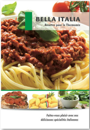 Recipe booklet "Bella Italia" for the Thermomix: - its for Thermomix TM6 - TM5 and for Thermomix TM31 - High quality offset printing in color - DinA5-position stapling with 60 pages - No original Vorwerk