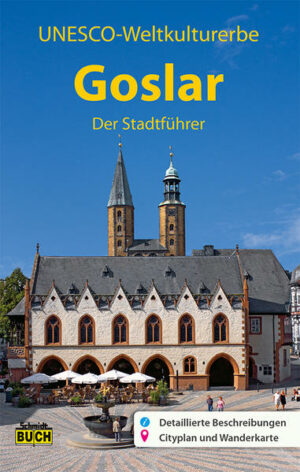 Mehr erfahren  mehr erleben  Kultur entdecken in Goslar: Eine bunte Mischung aus prächtigen und schlichten Fachwerkhäusern erwartet den Besucher in der UNESCO-Welterbestadt. Graue Dächer aus Schiefer so weit das Auge reicht geben ein erstes Indiz für den intensiven Bergbau