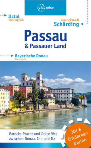 Die wunderschöne Drei-Flu?sse-Stadt Passau ganz im Su?dosten Deutschlands ist ein aufstrebendes Reiseziel. Dieser einzige Reisefu?hrer speziell zu Passau und dem Passauer Land stellt die Dom- und Universitätsstadt an Donau