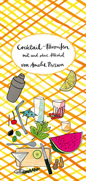 Amelie Perssons viertes Rezepteheft mit ihren Cocktail-Favoriten (mit und ohne Alkohol) gibt eine Einführung in die wichtigsten Mixgetränke und Cocktails. Von blitzschneller bis etwas komplizierterer Zubereitung, mit und ohne Alkohol, auf jeden Fall schmackhaft. Und das Auge darf auch mitgenießen, denn bei diesen Drinkrezepten gehts auch um die Darreichung. Mit farbenfroher Deko und köstlichen kleinen Appetithappen, die dazu gereicht werden.