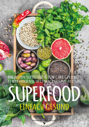 Die Newcomer Expertin im Superfood und Low Carb Bereich: Anne Noel zeigt dir gesunde, supereinfache und superleckere Rezepte für jeden Tag. Das perfekte Buch um den Low Carb Superfood Effekt sofort umzusetzen - fit und gesund in wenigen Wochen - es war noch nie einfacher gesund zu essen. Mit diesem Buch gelingt auch dir der einfache Umstieg auf eine gesunde Ernährung, begleitet von mehr Energie, Wohlbefinden und Vitalität. Ein absolutes muss in jeder gesunden Küche!