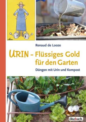 Honighäuschen (Bonn) - In diesem Buch wird detailliert beschrieben, wie Urin  das flüssige Gold  recycelt und im Hobbygarten wie auch in der Landwirtschaft als natürlicher Dünger genutzt werden kann. Urin ist eine kostenlose Ressource, reich an Stickstoff und Mineralsalzen, die für den Pflanzenanbau und die biologische Vielfalt von großem Nutzen ist. Die Verwendung von Urin als Dünger im Garten spart darüber hinaus teures Trinkwasser bei der Toilettenspülung. Der Autor gibt genaue Hinweise zu den Mengen und den zeitlichen Ab­läufen, um Gemüse sowie Zier- und Topfpflanzen im Garten mit Urin zu düngen. Er beschreibt, wie Urin und Kompost vorteilhaft kombiniert werden können, und geht auf die Dosierung für unterschiedliche Ausbringungsformen ein. Darüber hinaus werden auch landwirtschaftlich relevante Fragen wie der rechtliche Status und der agrarische Wert von Urin als Dünger detailliert beantwortet, sowie Lösungen für das Problem einer Düngung mit kochsalzbelastetem Urin für die Pflanzengesundheit und die Umwelt gezeigt. Mit diesem praktischen Handbuch erhalten alle, die ihren Garten umweltfreundlich und hochproduktiv bewirtschaften möchten, detaillierte In­for­ma­tio­nen, um eine großartige Ressource erfolgreich nutzen zu können.