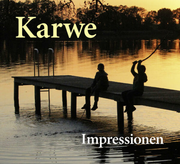 Der kleine Ort Karwe am Ruppiner See