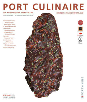Port Culinaire  Reportagen, Rezepten und Warenkunde, viermal jährlich seit 2007 Port Culinaire ist ein Sammelband rund um das Thema Kulinarik, den der bekannte Buchautor und Fotograf Thomas Ruhl in der eigenen Edition Port Culinaire herausbringt. "PORT CULINAIRE FORTY-NINE" ist erhältlich im Online-Buchshop Honighäuschen.
