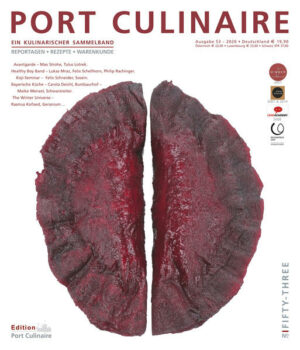 Port Culinaire  Reportagen, Rezepten und Warenkunde, viermal jährlich seit 2007 Port Culinaire ist ein Sammelband rund um das Thema Kulinarik, den die Port Culinaire GmbH mit Unterstützung des bekannten Buchautors und Fotografen Thomas Ruhl in der eigenen Edition herausbringt. "PORT CULINAIRE NO. FIFTY-THREE" ist erhältlich im Online-Buchshop Honighäuschen.