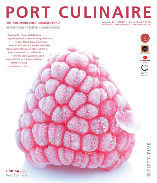 Port Culinaire  Reportagen, Rezepten und Warenkunde, viermal jährlich seit 2007 Port Culinaire ist ein Sammelband rund um das Thema Kulinarik, den die Port Culinaire GmbH mit Unterstützung des bekannten Buchautors und Fotografen Thomas Ruhl in der eigenen Edition herausbringt. "PORT CULINAIRE NO. FIFTY-FIVE" ist erhältlich im Online-Buchshop Honighäuschen.