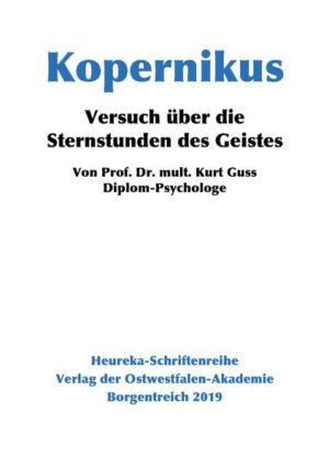Honighäuschen (Bonn) - Der Verfasser unternimmt einen Streifzug durch die wichtigsten abendländischen Umzentrierungen des Denkens. Er geht dabei insbesondere ein auf Nikolaus Kopernikus, Immanuel Kant und Max Wertheimer.