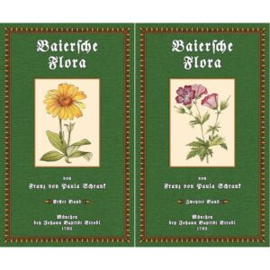 Honighäuschen (Bonn) - Baiersche Flora in 2 Bänden:  Band 1: IV, 753 Seiten  Band 2: 670 Seiten, 34 S. Verzeichnis  Mit 1 Frontispiz