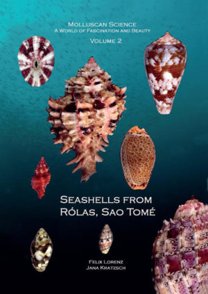 Honighäuschen (Bonn) - This book features seashells and their habitats from a remote place off the coast of West Africa. The tiny islet of Rólas lies off the southern Tip of the island nation of Sao Tomé and Principe, directly on the equator. This is the first richly illustrated portrait of more than 100 species of seashells from Rólas, with numerous photos of their living animals, some never illustrated before.