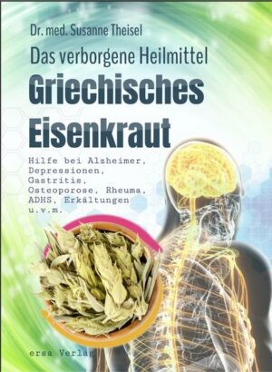 Honighäuschen (Bonn) - Griechischer Bergtee (Sideritis scardica) gilt als Lebenselixier und Tonikum, nicht ohne Grund nennt man es auch das Langlebigkeitskraut. In Griechenland wird diese erstaunliche Heilpflanze seit der Antike wegen seiner beeindruckenden gesundheitlichen Vorteile getrunken. So findet Sideritis scardica in der Volksmedizin gegen zahlreiche Gesundheitsbeschwerden wie beispielsweise Osteoporose, Rheuma, Gastritis, Fieber und Atemwegserkrankungen, Bluthochdruck, Prostatabeschwerden oder Entzu?ndungen regen Gebrauch. Neuere Studien lassen zudem eine potentielle Wirksamkeit vermuten bei Demenz, Depression, Angst- und Zwangssto?rungen, ADHS, Schlafsto?rungen, sonstigen degenerativen Erkrankungen des Gehirns, Erkrankungen des Magens und sogar Krebs. Besonderes Aufsehen aber erregten Alzheimer-Studien, bei denen sich die scha?dlichen ?-Amyloid-Ablagerungen nach der Gabe von Sideritis scardica im Tierversuch deutlich verringerten. Das Griechische Eisenkraut eignet sich laut einigen Experten als probates nebenwirkungsfreies Naturheilmittel, um nachlassende kognitive Fa?higkeiten bei a?lteren Menschen deutlich zu verbessern, als auch um bei der Alzheimer-Demenz die Plaque-Ablagerungen zu verringern oder vorzubeugen. An gesunden Menschen wurden akute und chronische kognitive Vera?nderungen sowie der Blutfluss im Gehirn untersucht. Es zeigten sich erste Effekte sofort und nach 28 ta?giger Behandlung mit Sideritis eine signifikante Reduktion von Angstzusta?nden, eine bessere Durchblutung des Gehirns und eine erho?hte Aufmerksamkeit. Dr. med. Susanne Theisel verra?t Ihnen in diesem Buch auf laienversta?ndliche Weise, wie Sie die Pflanze nutzen ko?nnen, um gesundheitliche Schieflagen zu korrigieren. Entdecken Sie seine enorme therapeutische Breite und erfahren Sie, wie sich auch Ihre Lebensqualita?t durch Sideritis scardica spu?rbar steigern la?sst.