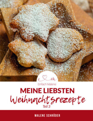 Weihnachten ist meine schönste Zeit des Jahres - zumindest in der Küche. Der Duft von Marzipan, Zimt, Lebkuchen und Spekulatius zieht bei uns ab Anfang November durch das Haus und erfüllt es mit weihnachtlicher Atmosphäre. Nachdem meine ersten beiden Weihnachtsbücher auf so große Begeisterung gestoßen sind und mehrfach nachgedruckt werden mussten, folgt nun mein drittes Buch mit köstlichen Weihnachtsrezepten, die auf meinem Blog besonders beliebt sind. 30 Rezepte für köstliches Mürbeteiggebäck, weihnachtliche Kuchen und die besten Butterplätzchen füllen das Buch mit vielen Leckereien für deine Weihnachtszeit. Aber auch Herzhaftes darf in diesem Teil nicht fehlen. Ich wünsche dir viel Spaß beim Backen, sowie eine wundervolle und besinnliche Weihnachtszeit mit deinen Liebsten.