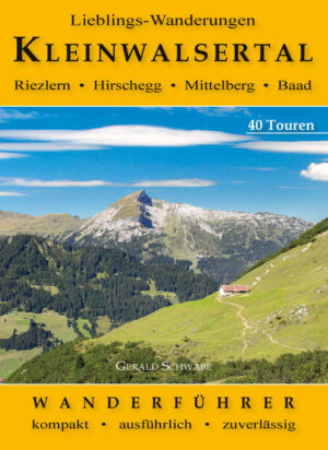 Ein kompakter Wanderführer im handlichen Hosentaschen-Format mit 40 Touren im Kleinwalsertal (Österreich). Mit detaillierten Wanderkarten