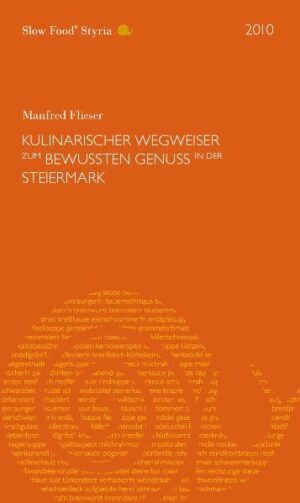 Der gastronomische Slow Food Styria -Reiseführer durch alle steirische Regionen bietet eine beachtliche Anzahl von mehr als 300 objektiv und kritisch recherchierten Adressen: Wirtshäuser, Restaurants, Buschenschänken und Almhütten, Bäcker, Fleischer, Käser, Ölmühlen, Sennerinnen, Landwirte mit Hofladen und Nahversorger. Reisebeschreibungen mit Tipps zu lukullischen Abstechern vermitteln Leserinnen und Lesern die Vielfalt der Steiermark, ihre gastfreundlichen Menschen und den Geschmack der Regionen aus dem Blickwinkel von Slow Food. Garniert ist der Guide mit Informationen über den Steirischen Wein, mit Geschichten rund um regionaltypische Köstlichkeiten, wie etwa: · von Sennerinnen auf Almen hergestellten Rohmilchkäse · das steirische Wildbret · die steirische Mostkultur und einem kulinarischen „Steirisch-Deutsch“ Vokabularium. Bedenken Sie als Konsument/in, Gast, Koch und Köchin, dass jeder Lebensmitteleinkauf und jede Mahlzeit ein politischer Akt ist, und dass man Bissen für Bissen beeinflusst, ob unsere Kulturlandschaft erhalten bleibt oder für immer zerstört wird.