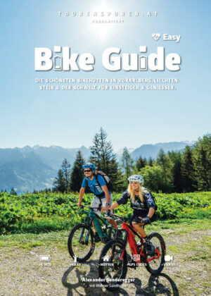 In diesem Bike Guide werden viele abwechslungsreiche Touren und die schönsten Bikehütten und Alpen vorgestellt. Die erfahrenen Biker Alexander Sonderegger und Werner Sandholzer