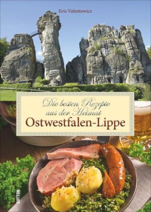 Die Herforder Autorin Eris Valentowicz präsentiert die köstlichen Klassiker der ostwestfälischen und lippischen Küche. Diese reich illustrierte und mit kurzweiligen Geschichten gewürzte kulinarische Entdeckungsreise regt zum Nachkochen ein. Diverse Variationen des beliebten Pickert, regionale Spargelrezepte, deftige Eintöpfe und raffinierte Süßspeisen machen Lust, sich dieser reizvollen Region einmal kulinarisch zu nähern.