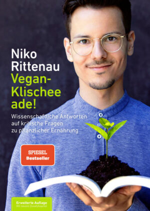 »Vegan-Klischee ade!« räumt evidenzbasiert mit den häufigsten Vorurteilen gegenüber der veganen Ernährung auf. Wissenschaftlich fundiert, aber allgemein verständlich, beantwortet das Buch wichtige Fragen zur Versorgung mit essentiellen Nährstoffen und entkräftet weit verbreitete Mythen über die pflanzliche Ernährung: Woher erhält man ganz ohne Milchprodukte genügend Kalzium, ohne Fisch ausreichend Omega-3-Fettsäuren und wie steht es um das Dauerthema Vitamin B12? Welche pflanzlichen Lebensmittel sind besonders reich an Mineralstoffen wie Eisen, Zink, Jod und Selen und woher bekommen Veganer gänzlich ohne tierische Produkte genügend Protein? Die Quellen der vielfältigen Vegan-Klischees werden hierbei ausführlich untersucht und unvoreingenommen auf ihren Wahrheitsgehalt überprüft. Enthält Soja wirklich Östrogene, die schädlich für Männer sein können und Brustkrebs bei Frauen begünstigen? Wirkt Fruchtzucker im Obst gesundheitlich abträglich und sind Nüsse tatsächlich Dickmacher? Schadet Gluten im Getreide und was hat es mit den angeblich toxischen Antinährstoffen in Hülsenfrüchten auf sich? All diese und viele weitere Vorurteile werden basierend auf der aktuellen Studienlage objektiv und undogmatisch erläutert.