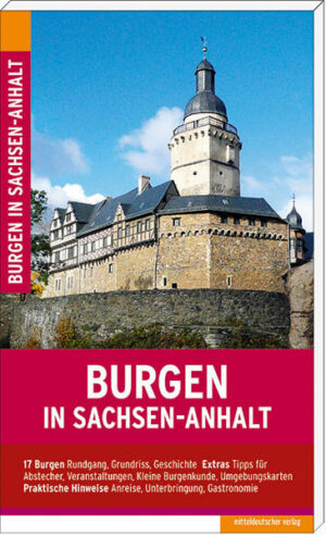 Sachsen-Anhalt besitzt die größte Burgendichte in Deutschland. Von den einst über 1.000 wehrhaften Bauten sind noch mehr als 80 sichtbar. Davon wurden 17 Burgen ausgewählt
