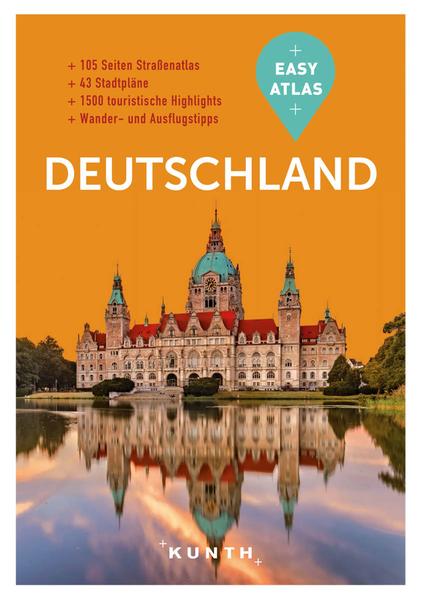 Der neue EASY ATLAS Deutschland kombiniert aktuelle Kartografie mit Reise- und Ausflugstipps für alle Regionen von der Waterkant bis zu den Alpen. Ob Wanderwege