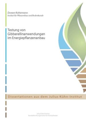 Ziel der Arbeit war es festzustellen, ob durch den Einsatz aktiver Vertreter des Phytohormons Gibberellin (GA) ein Beitrag zur Optimierung des Energiepflanzenanbaus in Form einer Gesamtpflanzenbiomassesteigerung und/oder Erhöhung des Anteils energierelevanter Inhaltsstoffe geleistet werden kann. Aus ökologischer und ökonomischer Sicht ist es sinnvoll und notwendig, mittelfristig Wege der Optimierung des Energiepflanzenanbaus zu prüfen, da die Bioenergie-Potentiale in Deutschland vor allem durch Nutzungskonkurrenzen begrenzt sind.